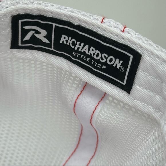 Richardson Team Anguilla Tropical Trucker Hat Cap Ball cap Island style Beach - Picture 6 of 7